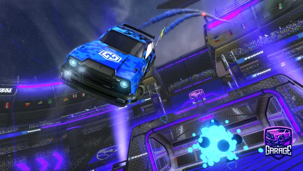 A Rocket League car design from Apr12