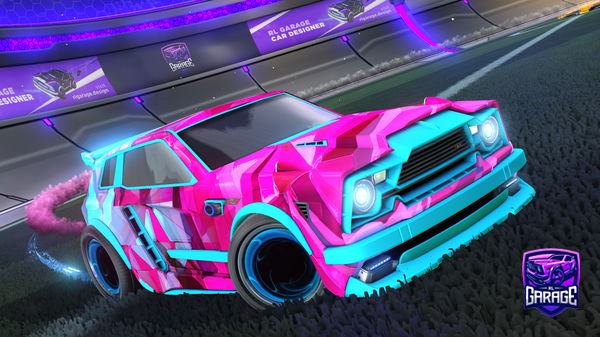 A Rocket League car design from I_Eat_Kidz