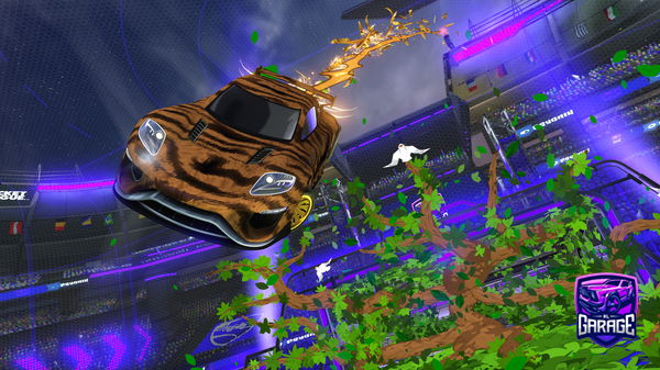 A Rocket League car design from BOGETATHEHOLY