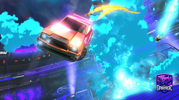 A Rocket League car design from FAST37-
