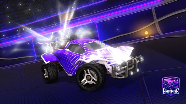 A Rocket League car design from LycanrocFan148