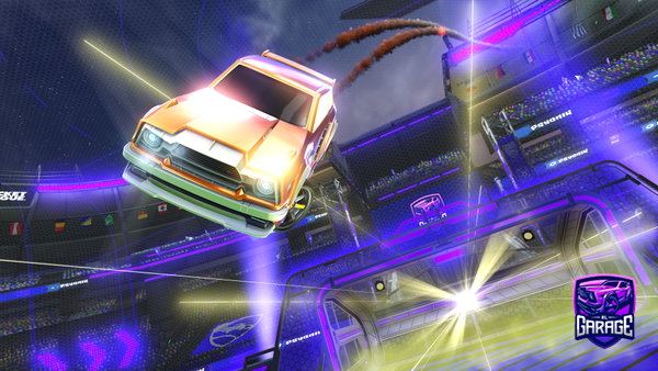 A Rocket League car design from gromal1926