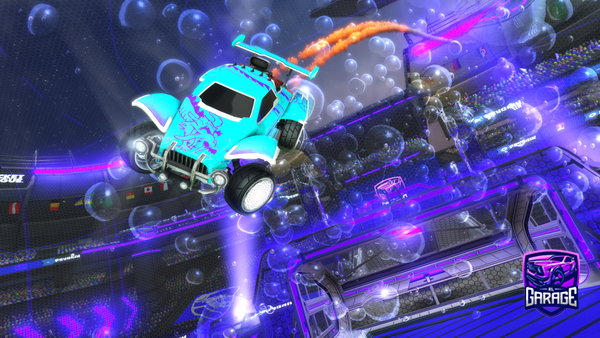 A Rocket League car design from Sillysquid12963