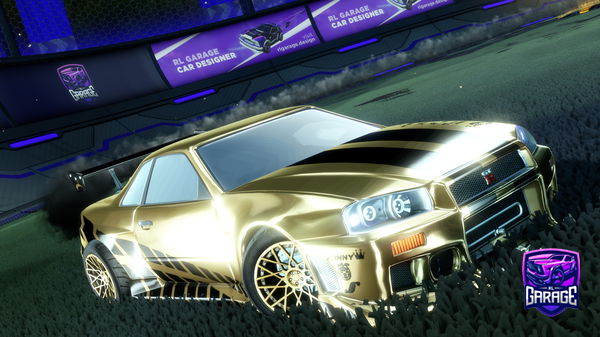 A Rocket League car design from Apood_CMC