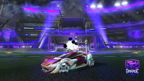 A Rocket League car design from JLF02
