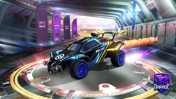 A Rocket League car design from adriandrs17