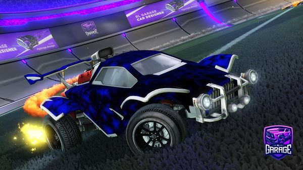 A Rocket League car design from xGqDw1