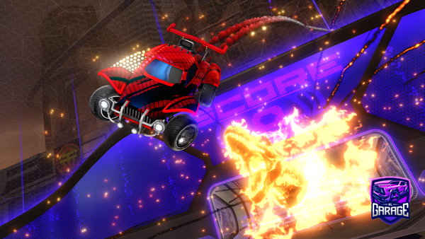 A Rocket League car design from IPA_4nToNyXonps4