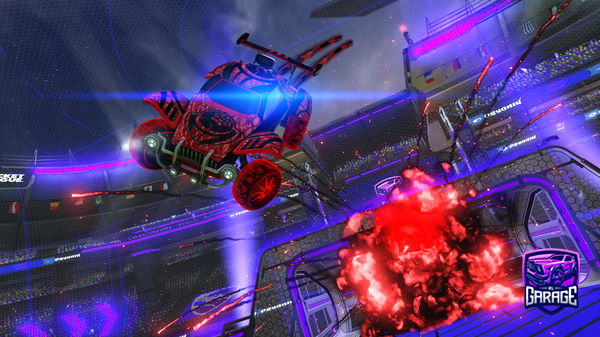 A Rocket League car design from TyL8