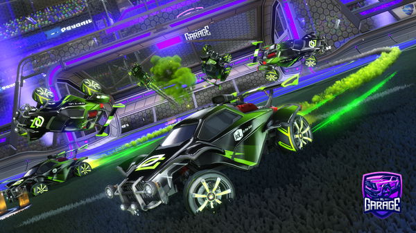 A Rocket League car design from BajanAmerican_YT