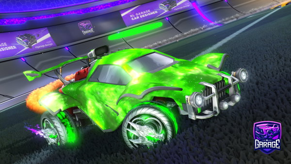 A Rocket League car design from Descythr