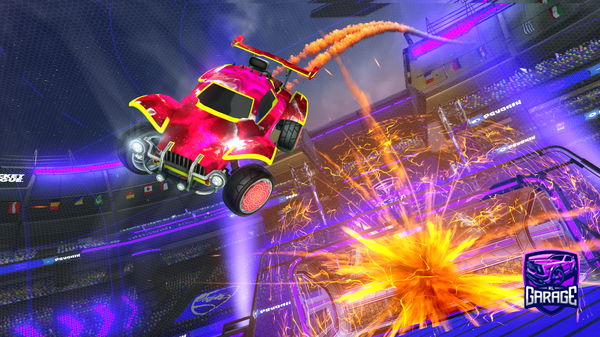 A Rocket League car design from yoyofrito