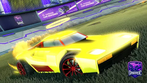 A Rocket League car design from hamilion