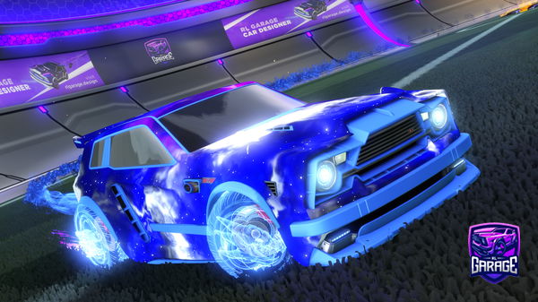 A Rocket League car design from Shomix88