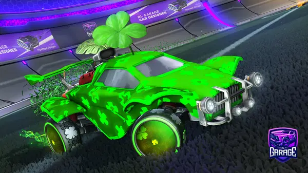 A Rocket League car design from HSA-MIXER