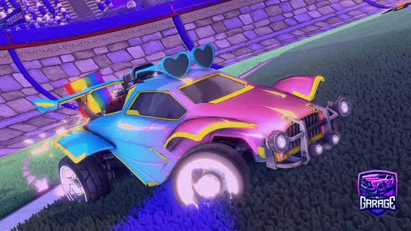 A Rocket League car design from avfcollie
