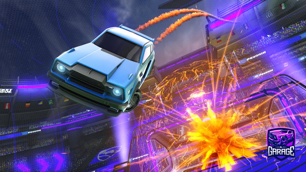 A Rocket League car design from Chapichapot545