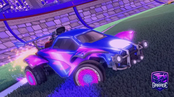 A Rocket League car design from floopdafinn