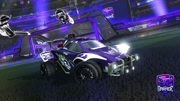 A Rocket League car design from DBuckets