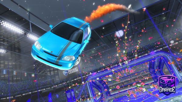 A Rocket League car design from akamonke