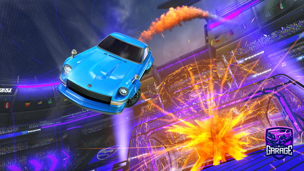 A Rocket League car design from TareqPro999