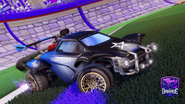 A Rocket League car design from Pupsie