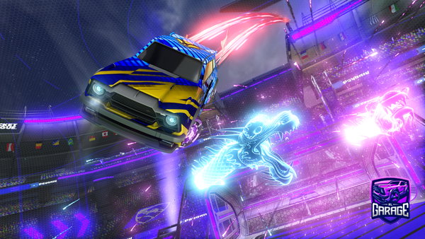 A Rocket League car design from saugustine
