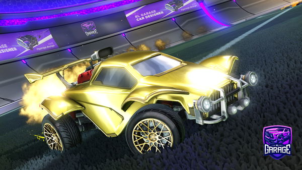 A Rocket League car design from Death_Apex