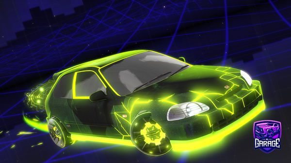 A Rocket League car design from SuperMommy