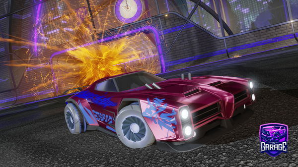 A Rocket League car design from DeAwsomeDued