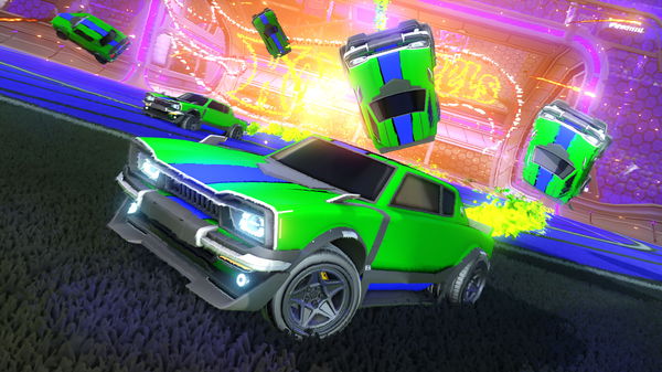 A Rocket League car design from VincillaPepsi