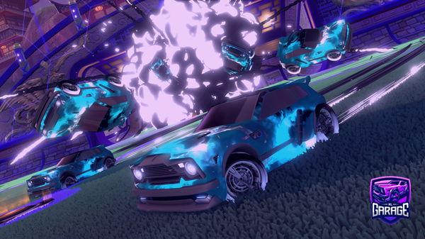 A Rocket League car design from Moreic-Mk