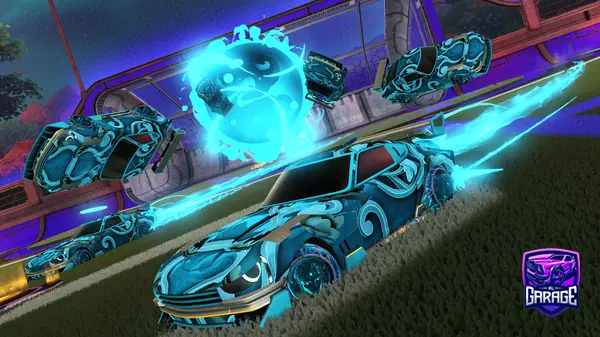 A Rocket League car design from irosario78