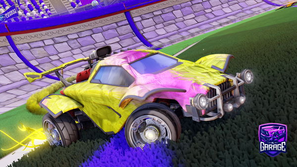 A Rocket League car design from Mooseninja121