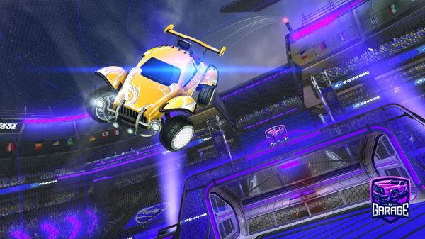 A Rocket League car design from Atrali0n