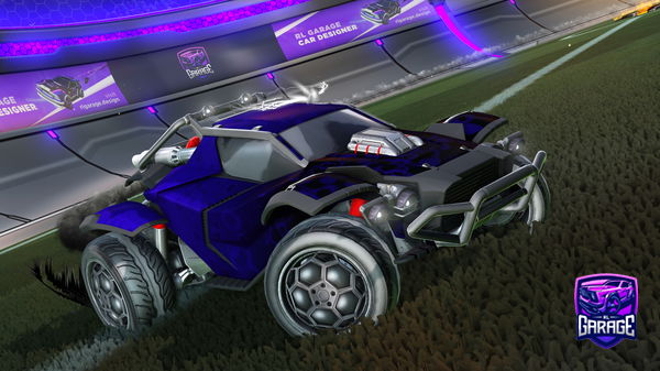 A Rocket League car design from GFuelTripp