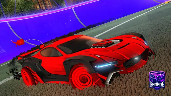 A Rocket League car design from irosario78