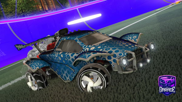 A Rocket League car design from Frogwump