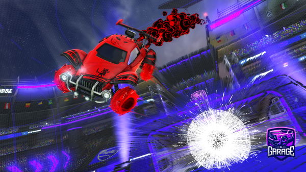 A Rocket League car design from ShrIIk