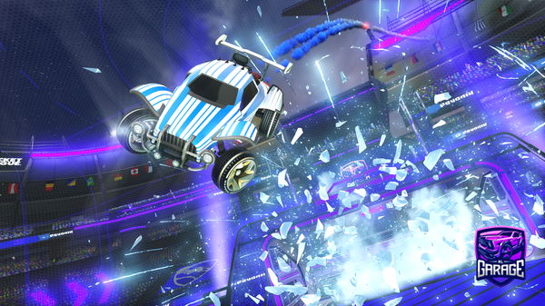 A Rocket League car design from BaldRocketMan