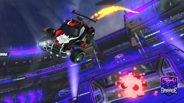 A Rocket League car design from Tygo1205