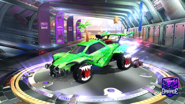 A Rocket League car design from MitchaelPlayz