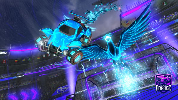 A Rocket League car design from JNAntagonist