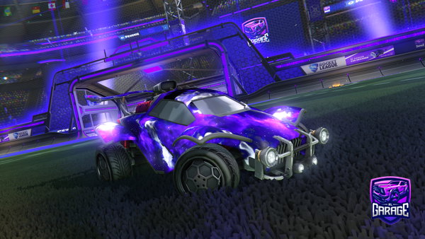 A Rocket League car design from Ari-