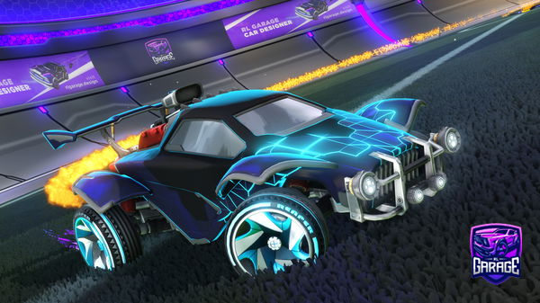 A Rocket League car design from Etfooty