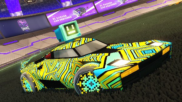 A Rocket League car design from Jonaxy