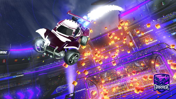A Rocket League car design from Herra-AH