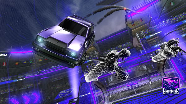 A Rocket League car design from Mataze