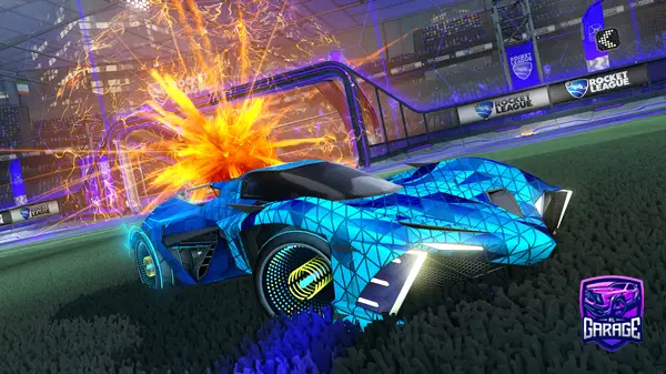 A Rocket League car design from chrisFX01