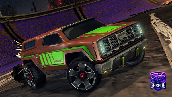 A Rocket League car design from Lexa_S78